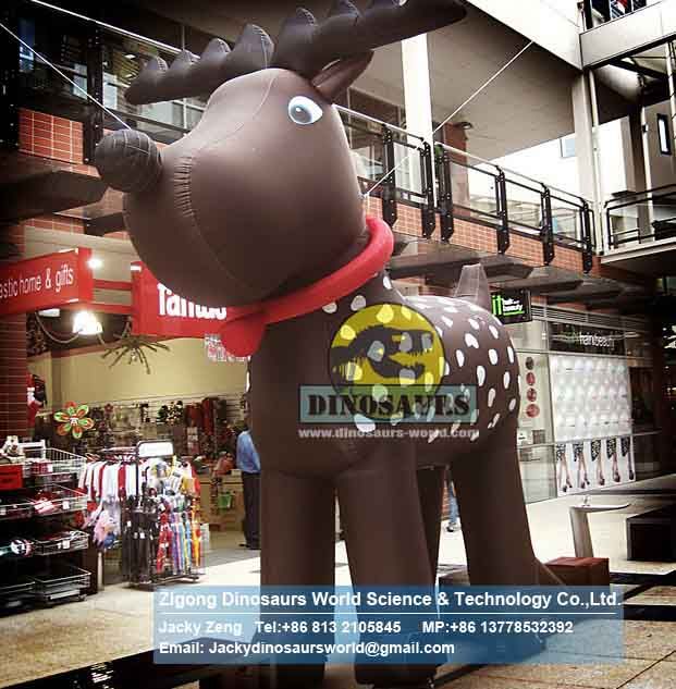 Theme park exhibition baby cartoon animals Reindeer DWA078